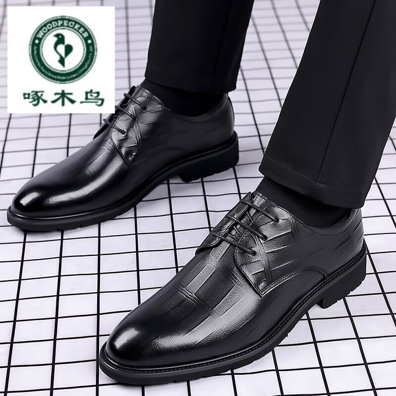 ��ľ��ƤЬ��ʿ�¿�������װ����͸����ʿӢ�׺����ͷ���ɰ��ɽ��Ь 7788��ɫ 42 67Ԫ