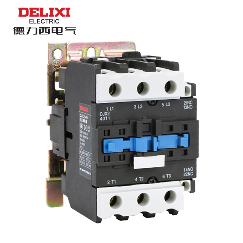 德力西电气 cjx2-4011 220v 交流接触器220v 1no 1nc 通用接触器 cjx2