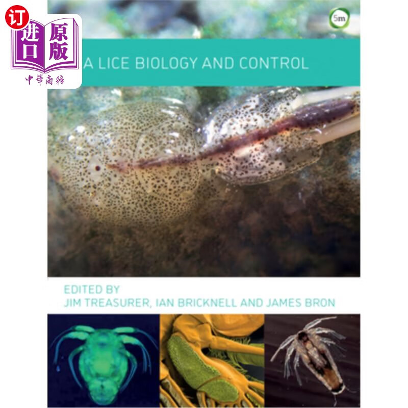 海外直订sea lice biology and control 海虱生物学与防治"