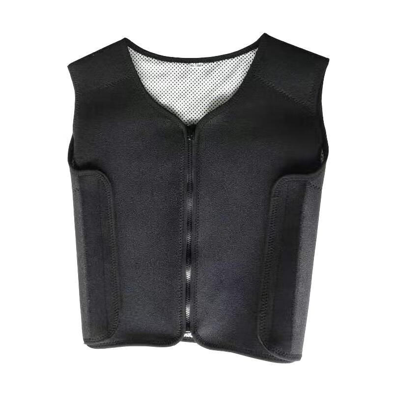 发热护背保暖背心后背背部马甲秋冬季男女电瓶摩托车护肩坎肩防风背心