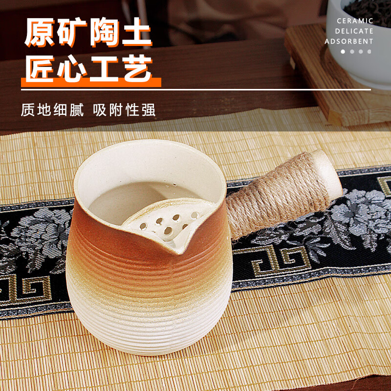 格术围炉煮茶器套装器具烧烤炉家用烤火炉烧烤木炭炉子取暖器户外碳炉 大号速燃碳全套-茶壶+茶杯6个