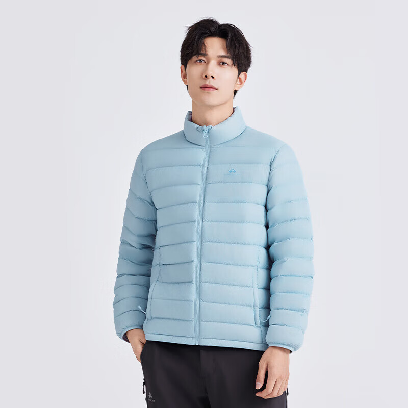 拓路者(Pioneer Camp)秋季新款立领羽绒服男轻薄90绒户外保暖冲锋衣内胆冬季外套宽松 黑色 XL