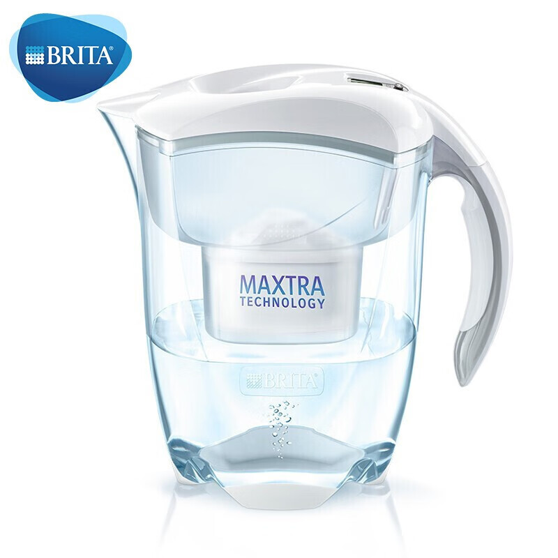 碧然德（BRITA）过滤净水器 家用滤水壶 净水壶 Elemaris XL-WP探索者系列 3.5L(白)