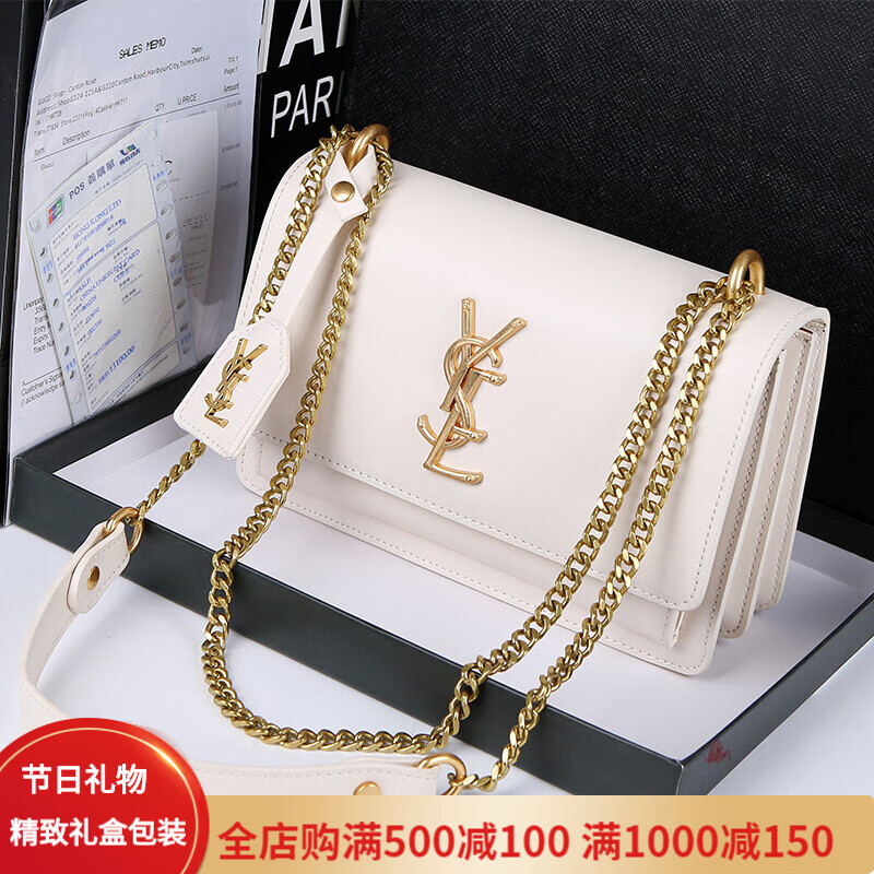 magic king mk女包品牌网红代购潮女时尚链条小方包女生单肩质感风琴