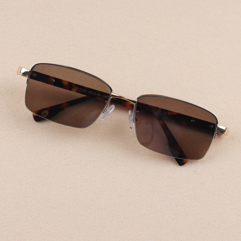 黛玉尊东海水晶眼镜天然水晶石头镜中老年男士墨镜遮阳太阳镜清凉护目