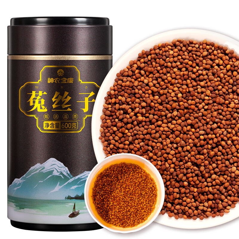神农金康菟丝子茶罐装600g价格历史走势和销量趋势分析