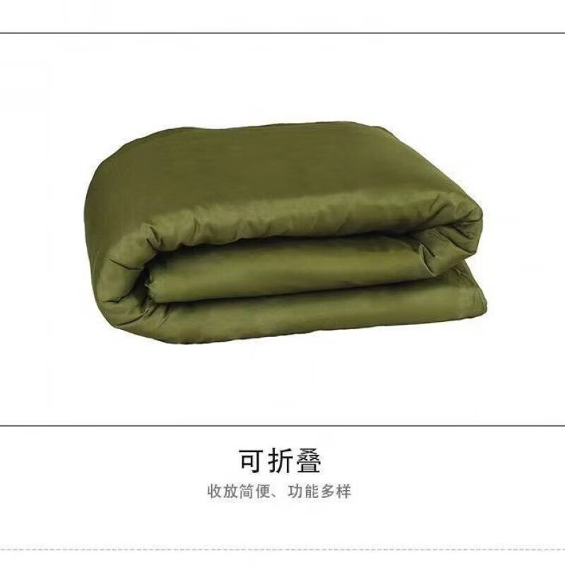 内务军用被纯棉可盖军绿色被子棉被豆腐块帆布模型被定型叠被神器 【3