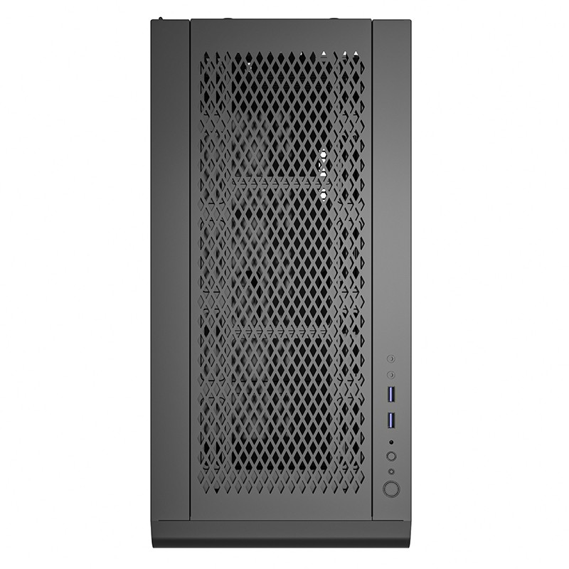 爱国者（aigo）破晓X3 黑色  高兼容性电脑机箱（E-ATX主板/双360水冷/钢化玻璃全侧透/侧开门/强力散热）