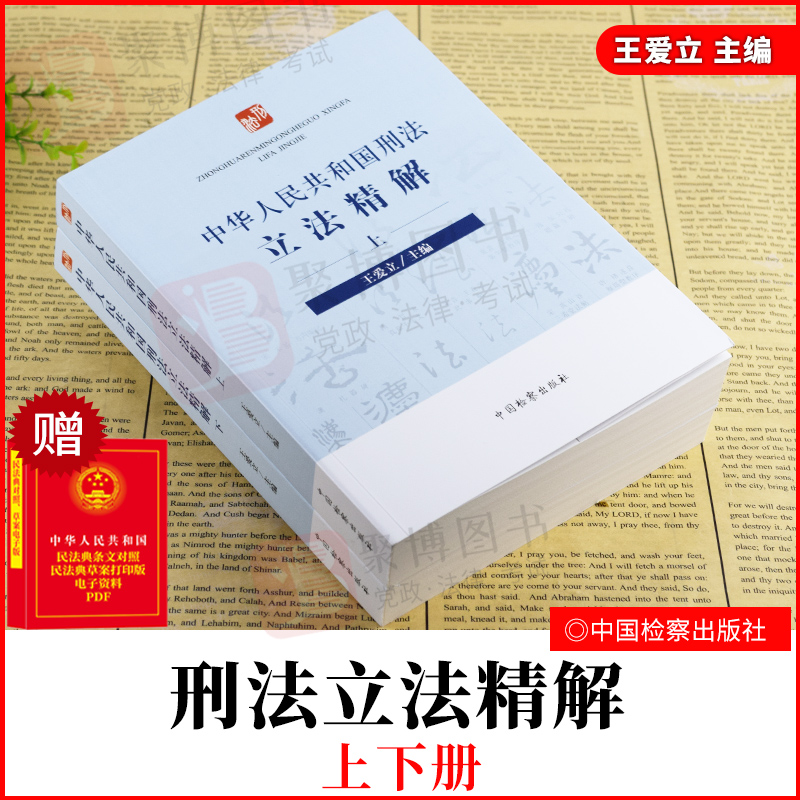 2021新书 中华人民共和国刑法立法精解 上下册 王爱立主编 刑法法规刑法解释释义法律