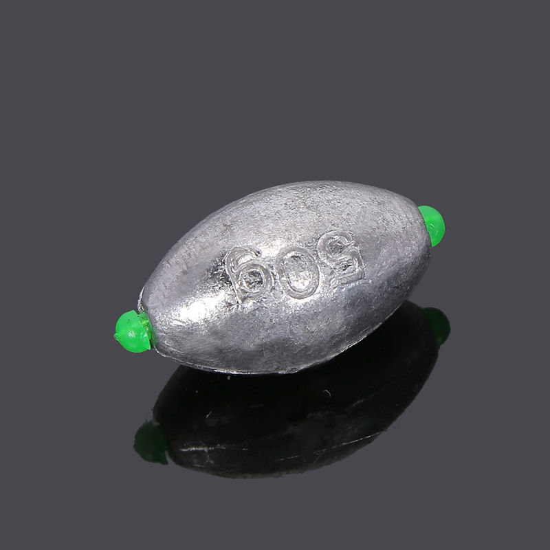 【精品直发】钓鱼日式快速开口铅坠船钓海钓远投跑铅通心铅坠子桥筏钓