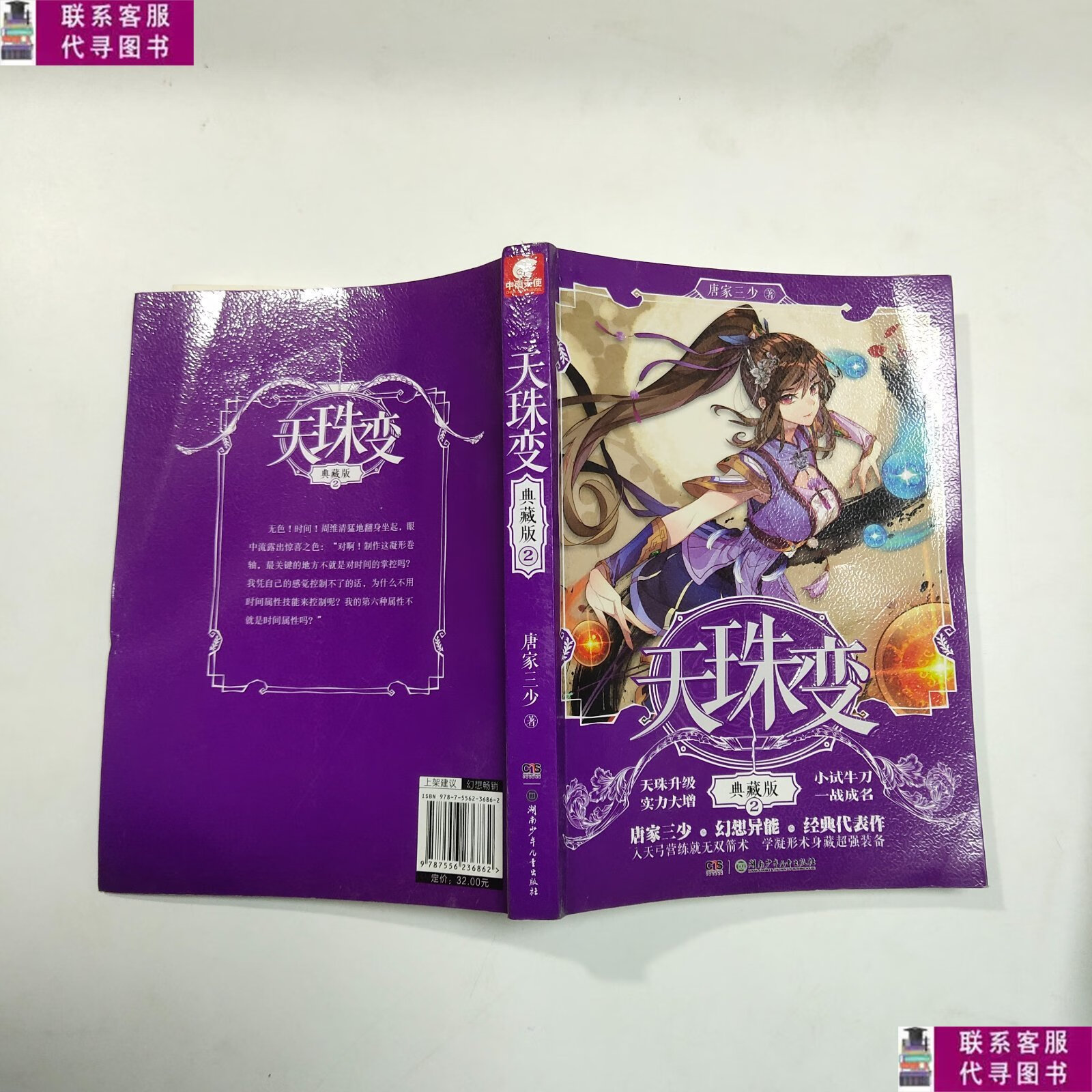 【二手9成新】天珠变2(典藏版) /唐家三少 湖南少年儿童出版社