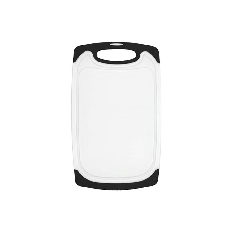 便携厨房多功能双面pp塑料菜板壁挂式案板切菜切肉砧板 黑色25*14.8*0.8(迷你号 方形1个 京东折扣/优惠券