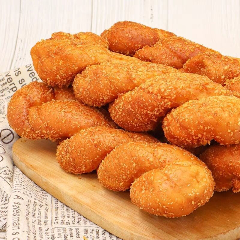 宏源      抖音网红酸奶大麻花老北京手撕豆沙馅夹心软面包早餐 酸奶