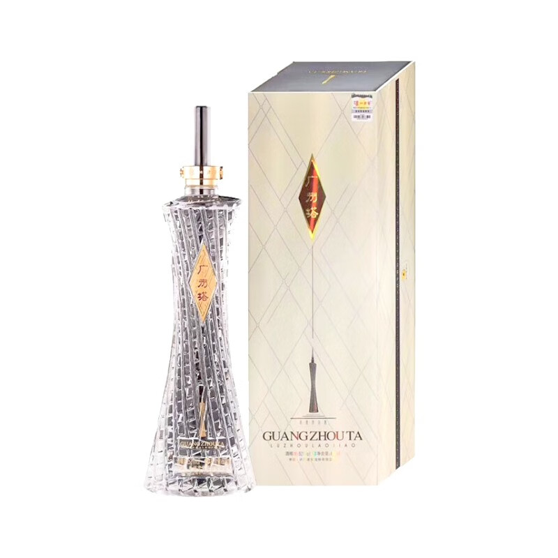 泸州老窖(luzhoulaojiao) 经典版广州塔52度  浓香型白酒 52度 600ml