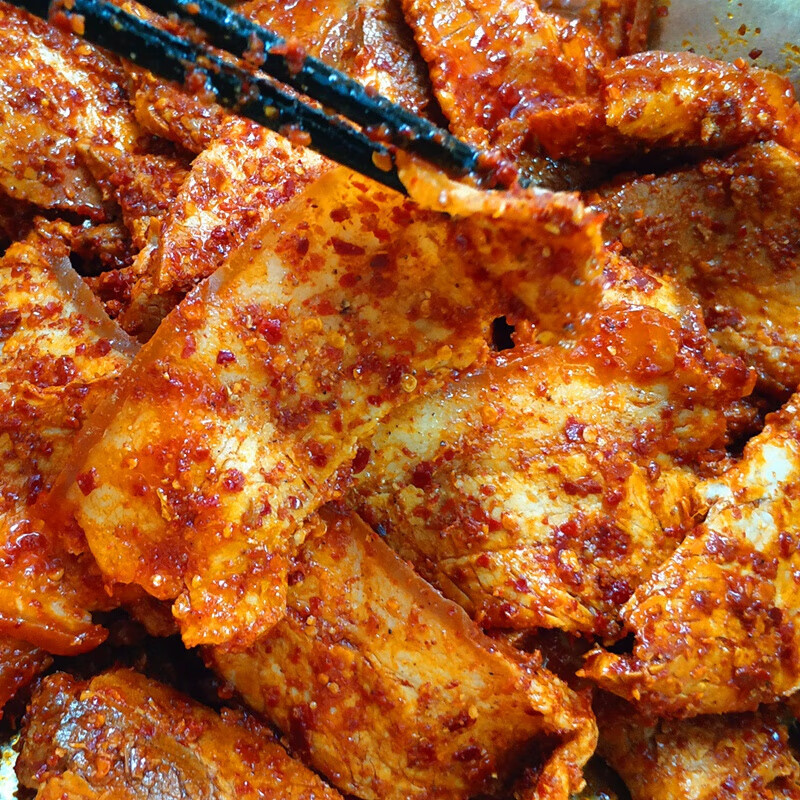 特产优联保山鲊肉500g云南特产小吃萝卜丝渣骨头参熟食施甸麻辣肉 鲊