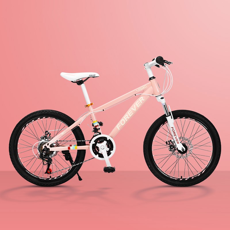 永久 FOREVER 20英寸24变速碟刹自行车青少年山地车高碳钢儿童男女式学生单车