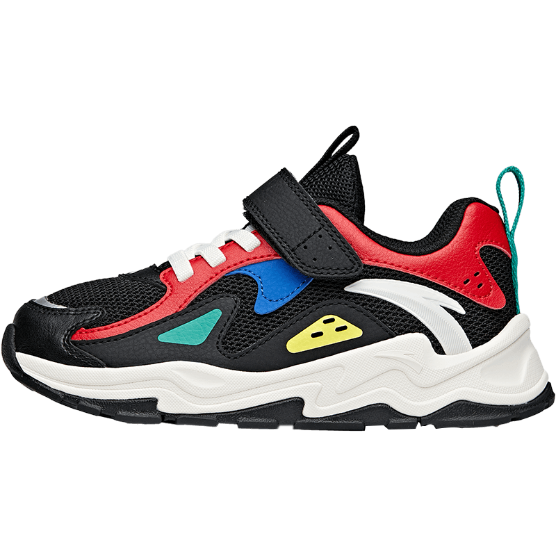 安踏儿童运动鞋男童鞋2023年炙热休闲复古老爹鞋价格走势解析