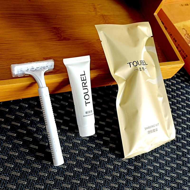 绿野客50只装 酒店宾馆一次性剃须刀 客房会所一次性刮胡刀 50支 刀