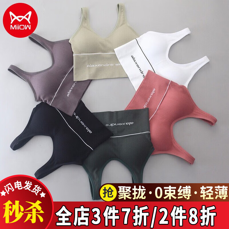 猫人品牌防震文胸价格走势分析