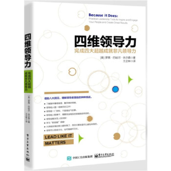 四维领导力:完成四大成就非【正版图书】