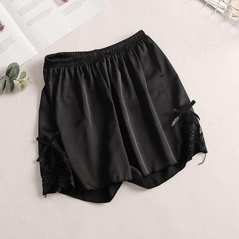 曼烟安全裤女jk防走光可外穿冰丝大码夏季居家宽松显瘦保险打底短裤