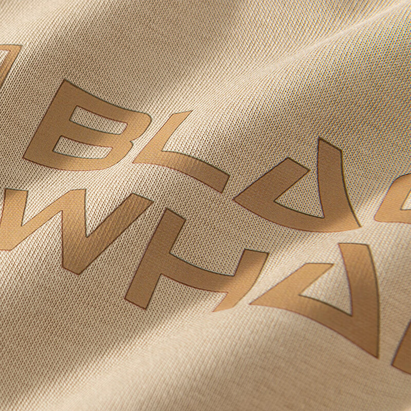 黑鲸海澜之家旗下潮牌卫衣男秋季大码宽松套头帽衫连帽外套 黑 M