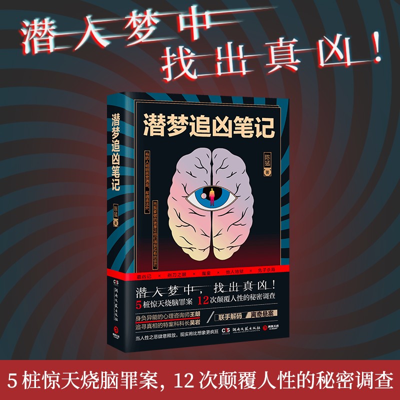 潜梦追凶笔记 陈猛 悬疑烧脑推理小说