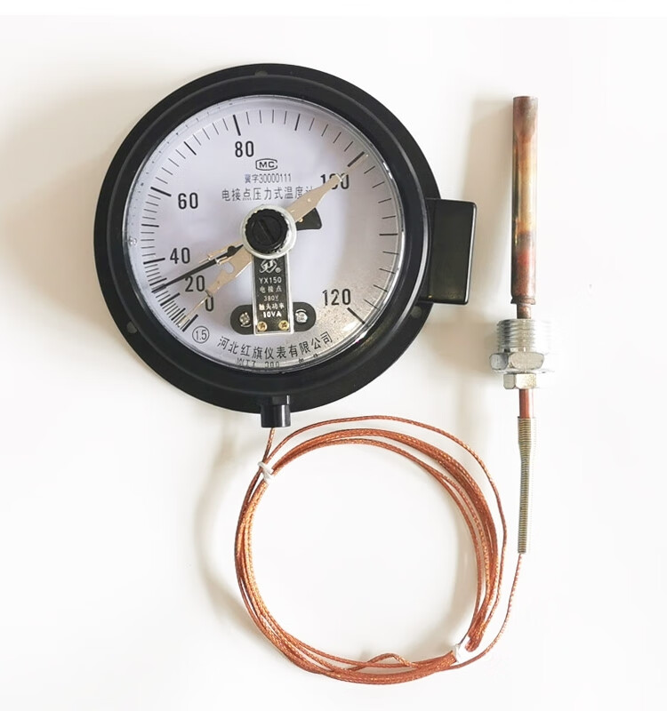 OLOEY WTZ288电接点压力式温度计远传测变压器油温温度表水温 3米线长120