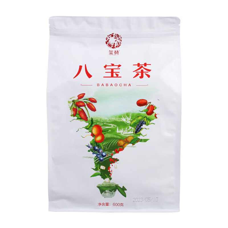 农庄宁夏特产枸杞八宝茶枸杞红枣茶袋装600g伴手礼送礼宁夏特产 *玺赞农庄八宝茶 600g 1袋 京东折扣/优惠券