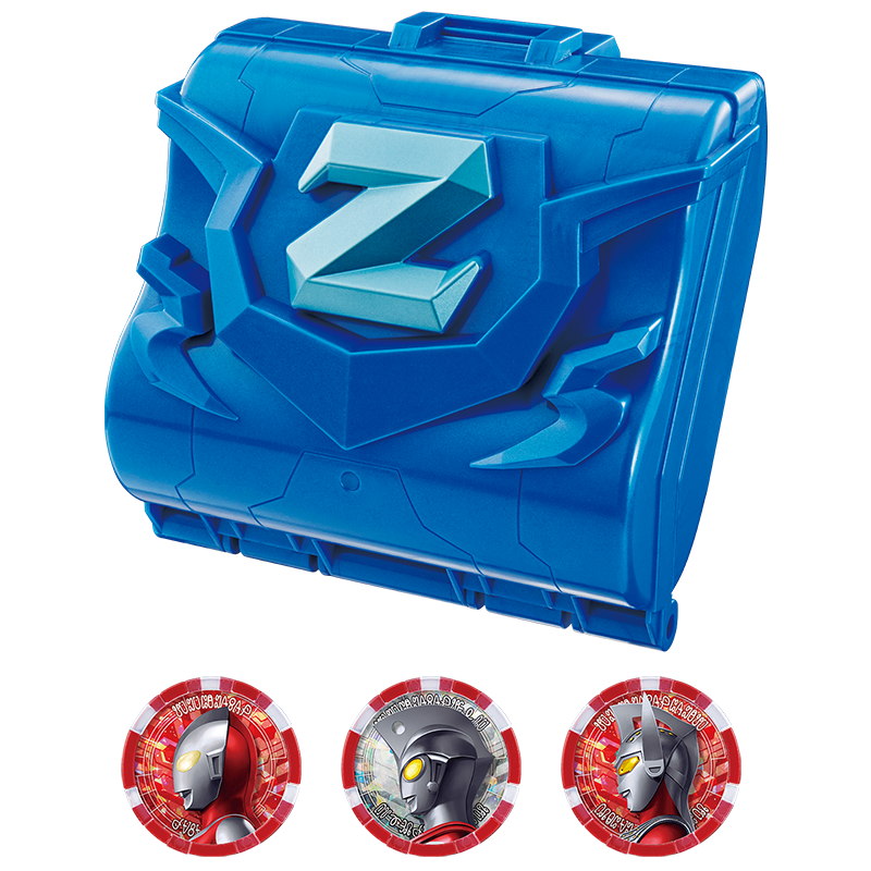 万代(bandai)罗布奥特曼变身器水晶dx泽塔升华器勋章收纳盒回旋闪光