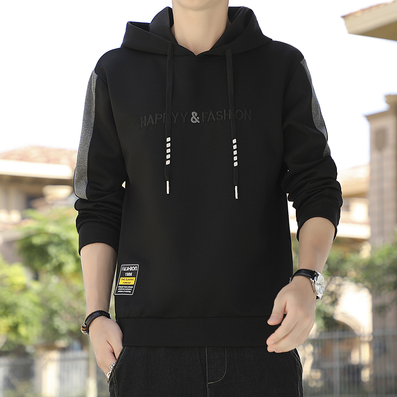 黑色 2168连帽卫衣 m 85-100斤左右