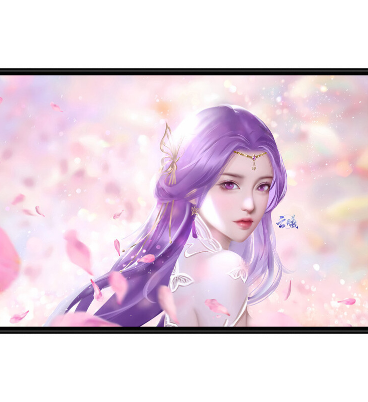 完美世界周边海报定制壁纸贴纸挂画石昊火灵儿云曦清漪月婵动漫周边