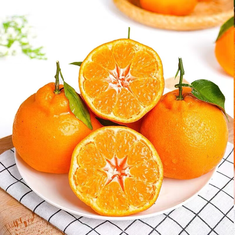 松林美果现摘现发当季正宗四川春见耙耙柑带箱5-6斤大果新鲜水果整箱