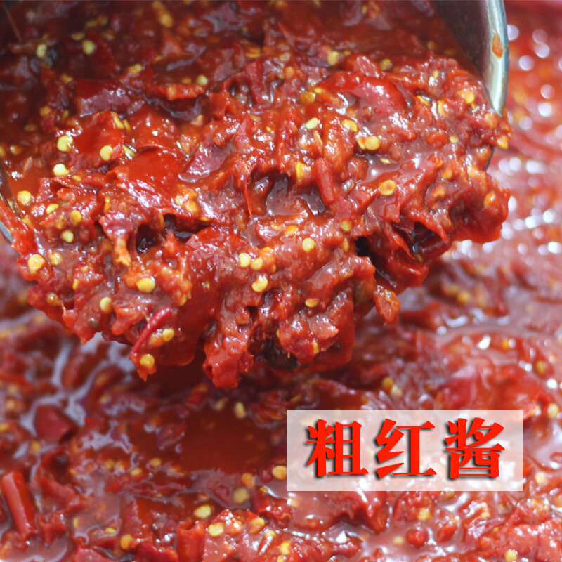 宜享健康刘营红酱绵阳米粉炒料专用调料餐饮商用红酱辣椒酱大桶装