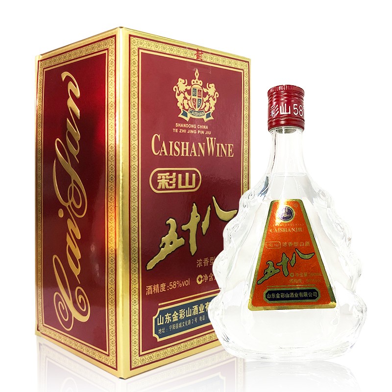 彩山酒 彩山特曲小五十八360ml*4 提