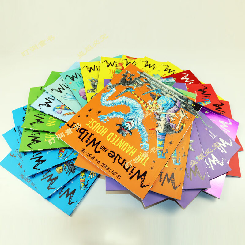 【可点读进口原版正品】女巫温妮 英文原版礼盒版22册 女巫魔法棒图画故事绘本