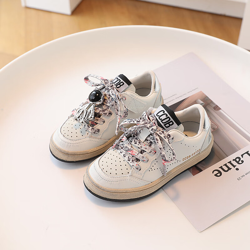 百丽驼美士 balitomms严选不退换儿童做旧小脏鞋航天员卡通儿童板鞋