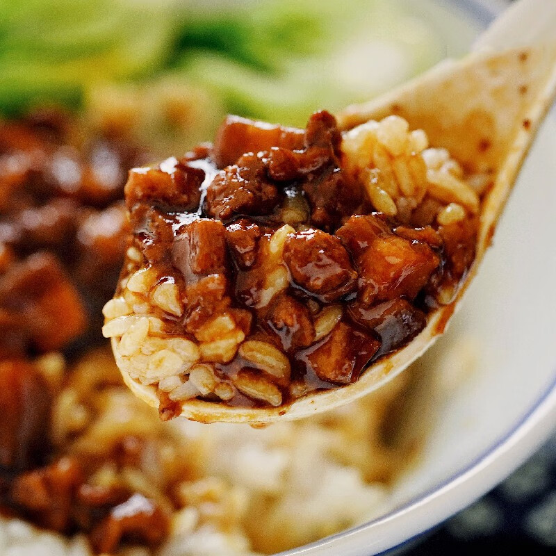 日食记卤肉燥拌饭酱面条酱下饭酱不辣卤肉酱调味酱 卤肉燥70g*6袋