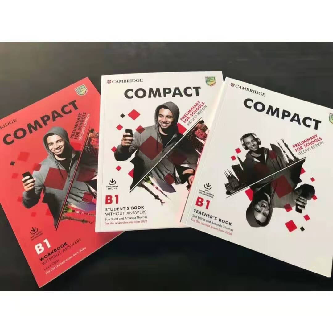 剑桥KET PET备考试compact key preLiminary for schools A2 B1 全套PET