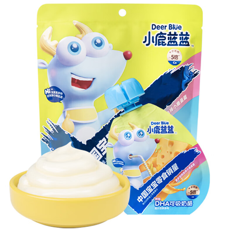 小鹿蓝蓝 DHA吸吸奶酪 原味 常温即食儿童营养奶酪宝宝零食 100g（4支）使用感如何?