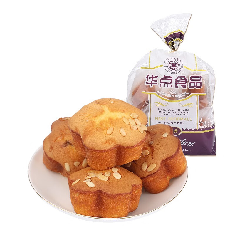 华点香米蛋糕300g蜂蜜鸡蛋糕传统老式早餐点心 300g(约6个)