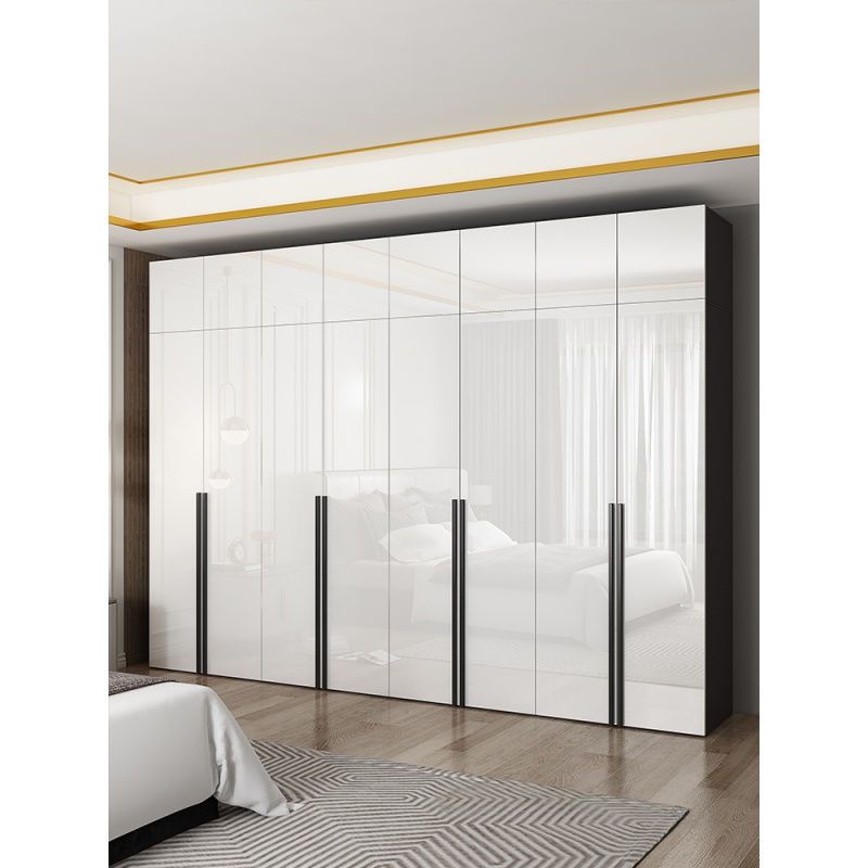 4米衣柜【6门】高光设计 2门  需自行组装
