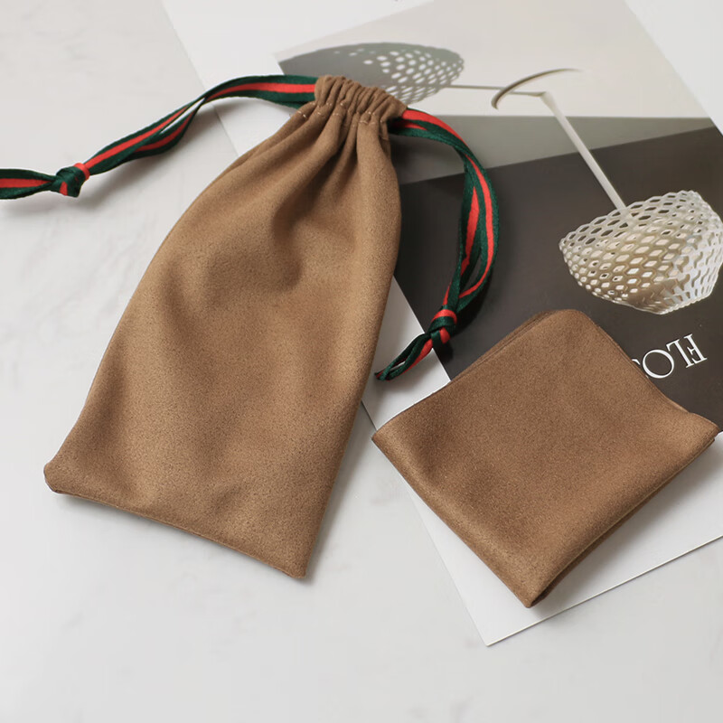 山头林村旅行眼镜袋布袋简约太阳眼镜收纳袋便携墨镜袋 眼镜袋 包