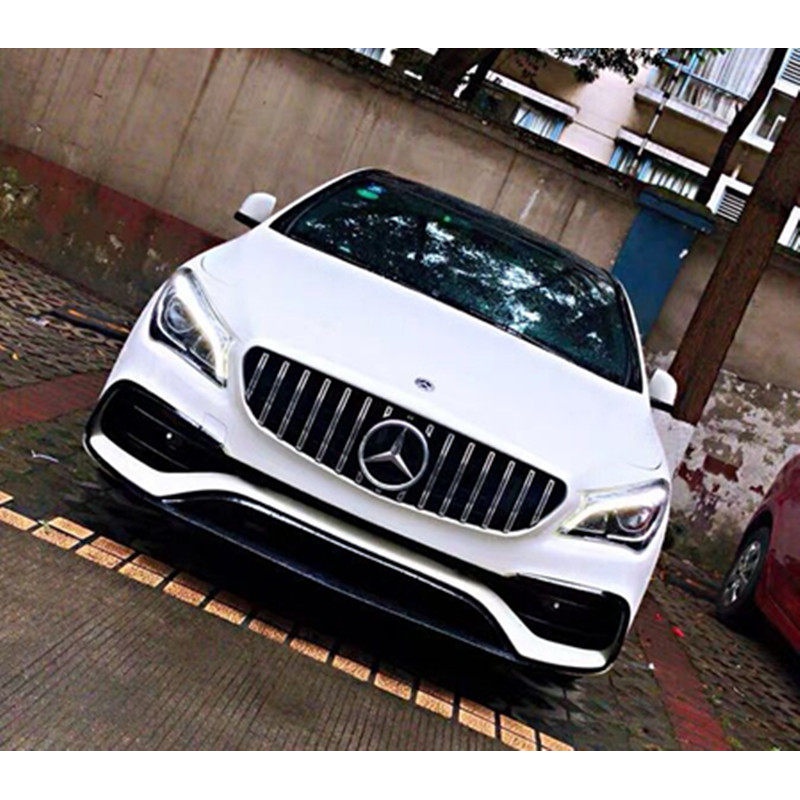 适用于奔驰cla200 220 cla260改装cla45 amg中网尾翼前唇侧裙后唇大包