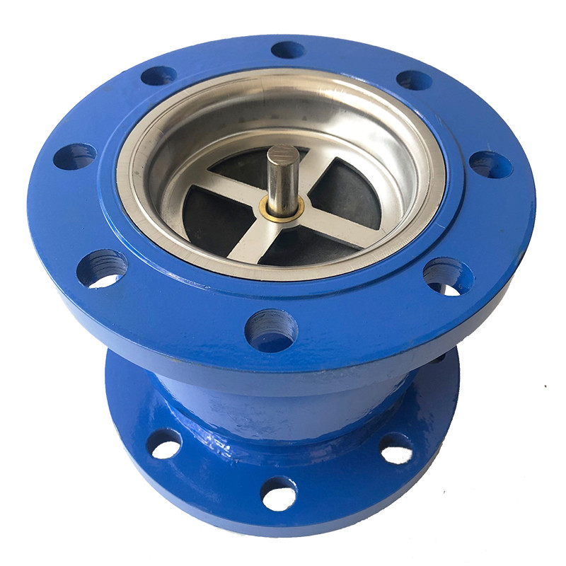 惠利得hc41x不锈钢芯立式消声逆止单向止回阀dn50 6 80 100 125 dn40