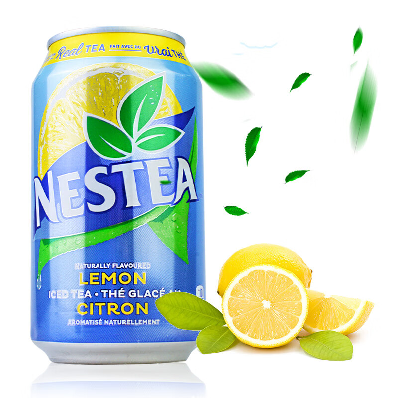 雀巢加拿大进口nestea雀巢柠檬茶冰爽红茶夏季休闲饮料341ml/罐现货 6