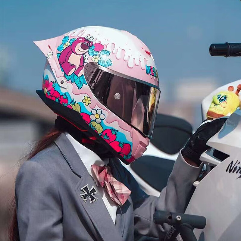 季漫威库洛米草莓熊 新花-草莓熊(赠镀色镜片 底座) s(建议53-54头围)