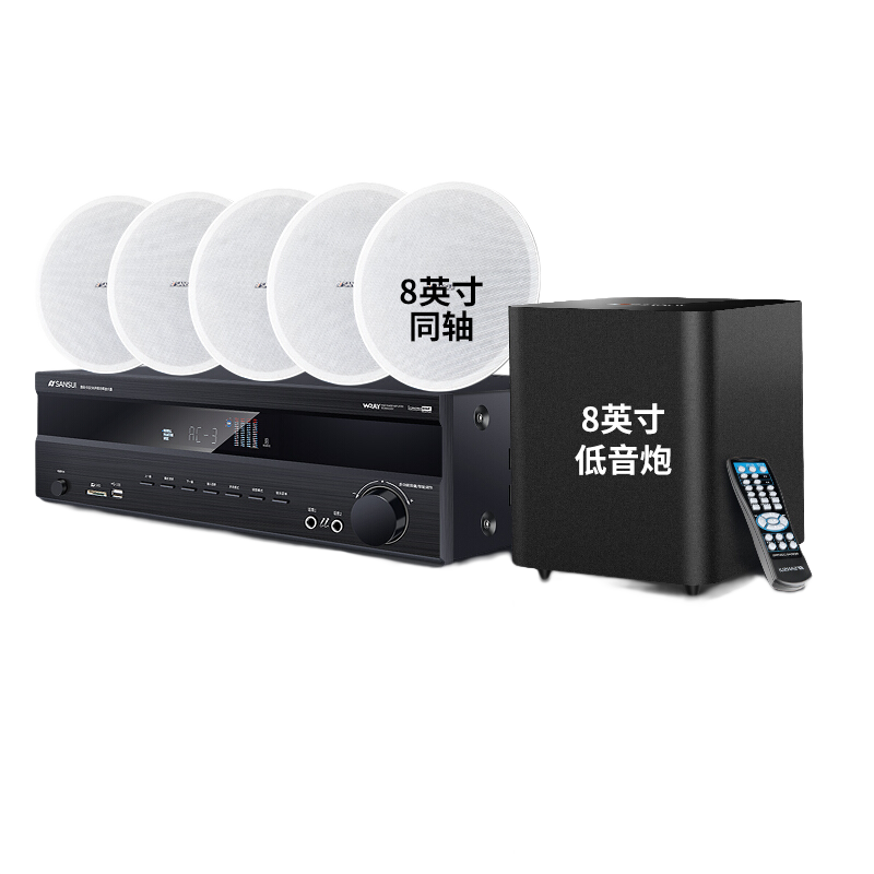 ڲɽˮSANSUI  T2 5.1ͥӰԺװ,T3900W+8*5+81827.99Ԫ