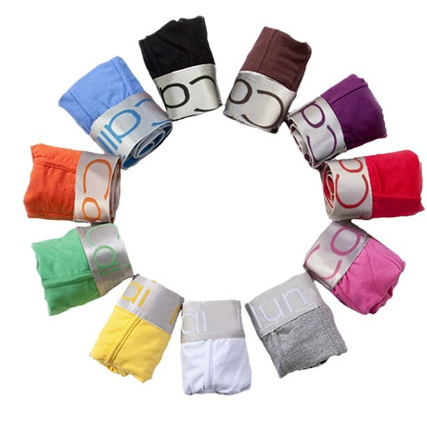 春夏高档亲肤银边莫代尔男士内裤中腰宽松舒适透气四角短裤头 灰色 1条 XXL