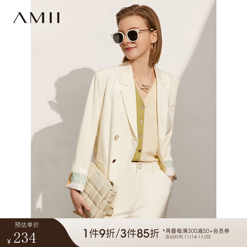 AMII ������װ�̿���װŮ ��װ�¿�ְҵװ ����ʱ���������� �װ� 165/88A/L 234.5Ԫ(����ȯ)